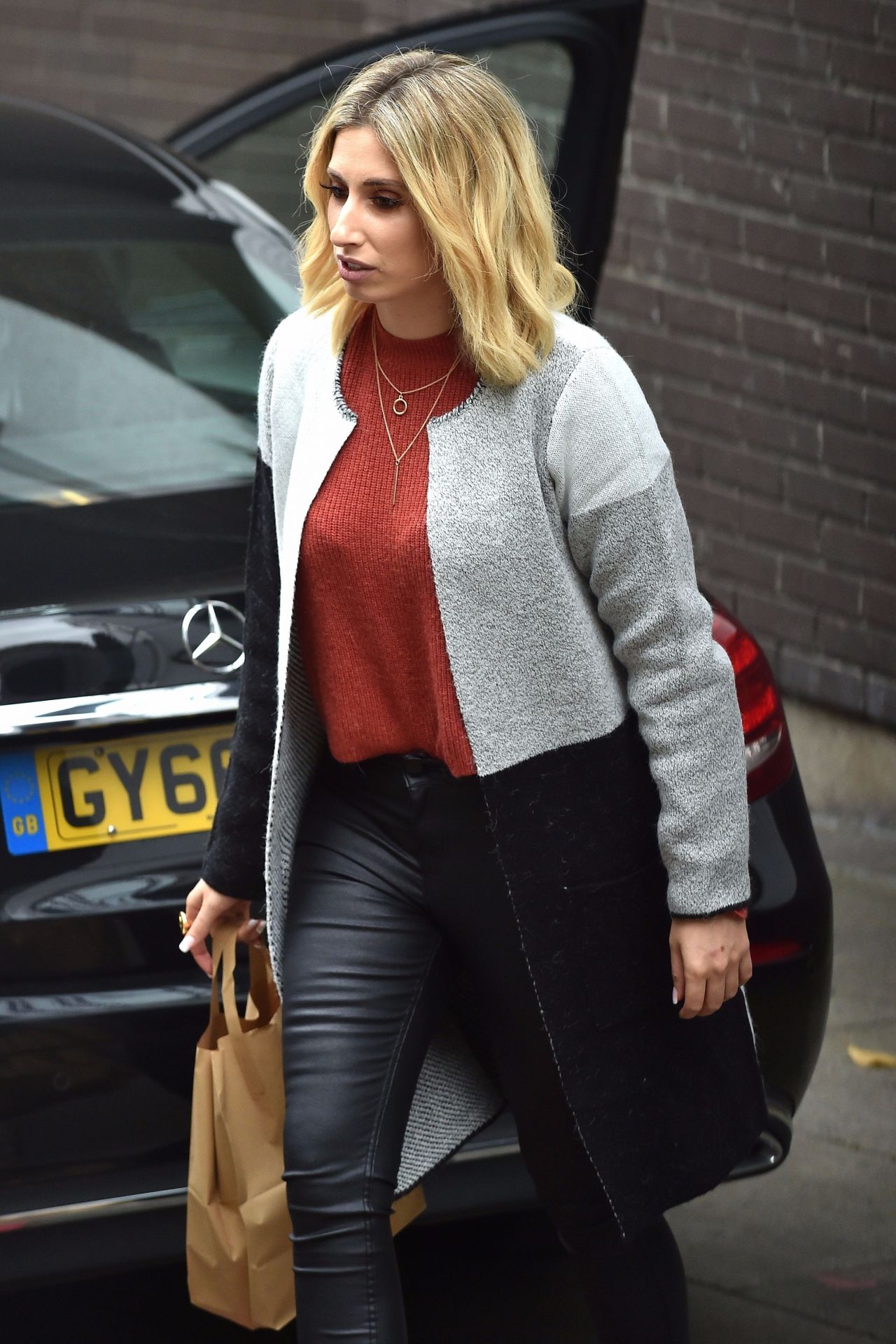 Stacey Solomon at the ITV Studios in London 10/13/2017.