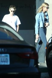 Stella Maxwell and Kristen Stewart - Out in Los Angeles 10/22/2017