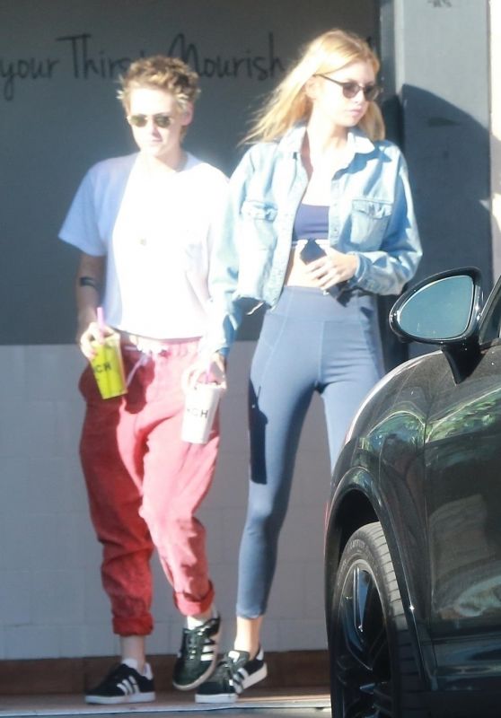 Stella Maxwell and Kristen Stewart - Out in Los Angeles 10/22/2017 ...