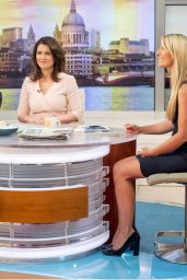 Susanna Reid - Good Morning Britain TV show in London 10/18/2017