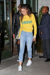 Zendaya Coleman Street Style - Out in NYC 10/27/2017