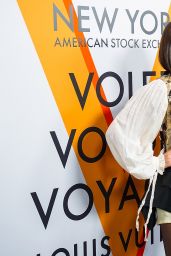 New York, NY, USA. 26th Oct, 2017. Zendaya attend Volez Voguez Voyagez x  Louis Vuitton - Exhibition Preview at the Former America Stock Exchanging  Build in New York October 26, 2017. Credit
