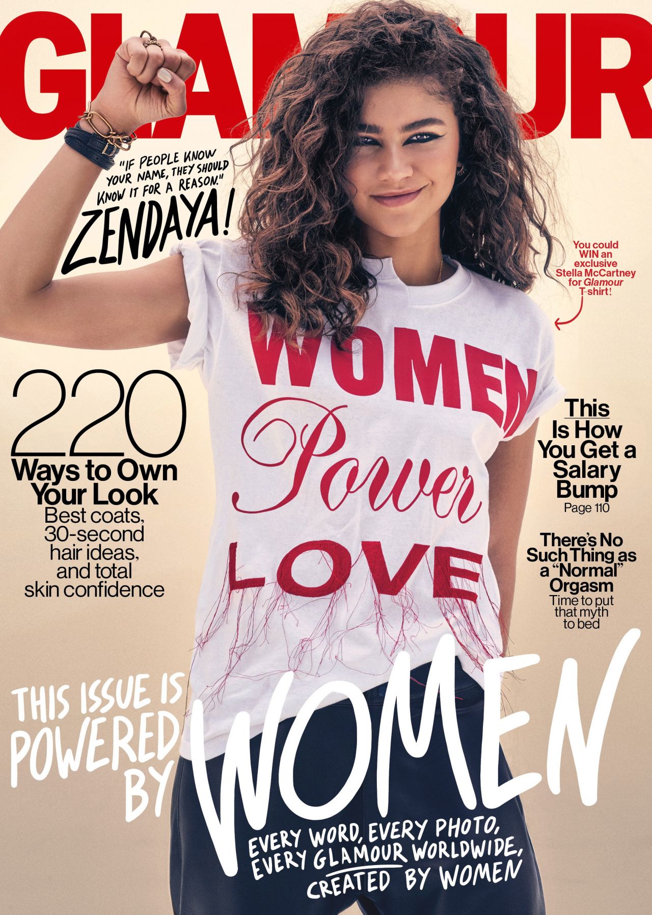 Zendaya - Glamour Magazine November 2017 Cover and Photos • CelebMafia