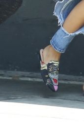 Zendaya in Ripped Jeans With Her Brother in Los Angeles 10/01/2017