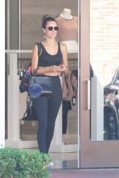 Alessandra Ambrosio in Workout Gear - Brentwood 11/14/2017