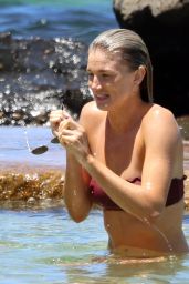 Amy Pejkovic in Bikini at Balmoral Beach in Sydney 11/26/2017