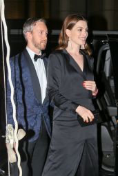 Anne Hathaway at Cipriani in New York City 11/15/2017
