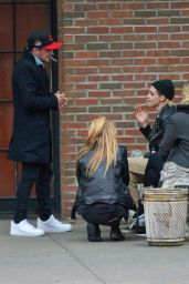 Ashley Benso, Kristen Stewart, Stella Maxwell and Josh Hutcherson - Out in NYC 11/15/2017