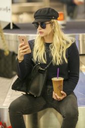 Ashley Benson at LAX Airport in LA 11/22/2017