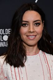 Aubrey Plaza – HFPA and InStyle Celebrate Golden Globe Season in Los Angeles 11/15/2017