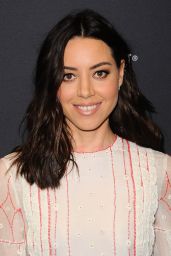 Aubrey Plaza – HFPA and InStyle Celebrate Golden Globe Season in Los Angeles 11/15/2017