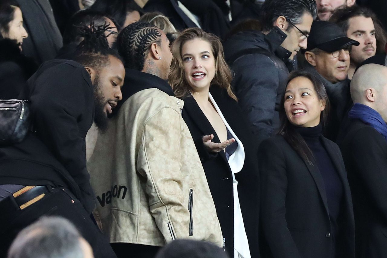 Barbara Palvin - PSG vs Nantes Soccer Game in Paris 11/18/2017 • CelebMafia