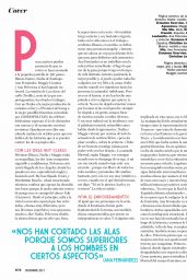 Blanca Suarez - Cosmopolitan Spain December 2017 Issue