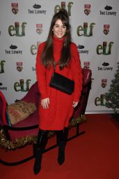 Brooke Vincent - Elf The Musical Press Night and Gala Performance in Manchester