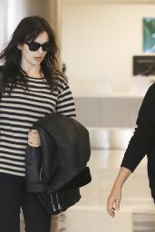 Camilla Belle With Her Mother - LAX Airport in Los Angeles 11/13/2017