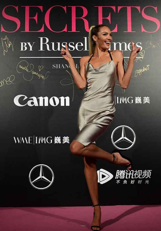Candice Swanepoel – Mercedes-Benz “Backstage Secrets” in Shanghai 11/18/2017