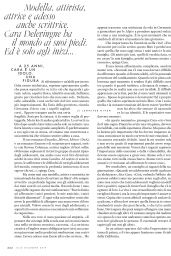 Cara Delevingne - ELLE Magazine Italy December 2017 Issue