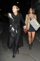 Caroline Flack Night Out - Chiltern Firehouse in London 11/24/2017