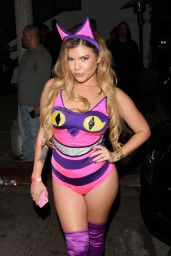 Chanel West Coast - Arrives at Halloween Party at Poppy Club in West Hollywood 10/31/2017
