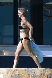 Charlize Theron Bikini Candids - Thanksgiving Weekend in Los Cabos 11/23/2017