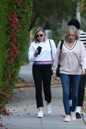 Chloe Grace Moretz, Her Mom and Brooklyn Beckham - Out in LA 11/18/2017