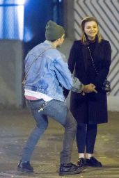 Chloe Grace Moretz - Romantic Date With Brooklyn Beckham in NYC 11/09/2017