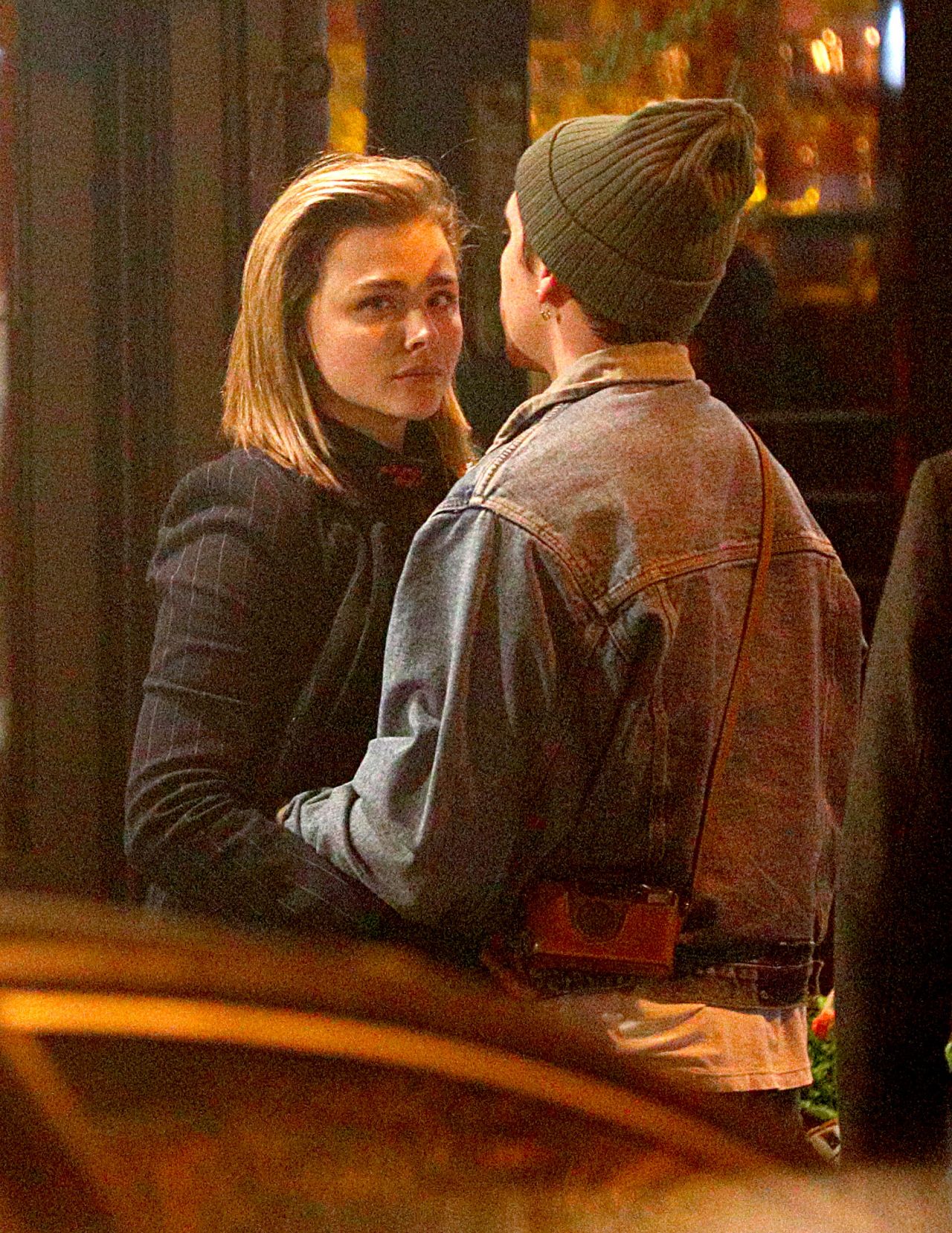 Chloe Grace Moretz With Brooklyn Beckham in NYC 11/14/2017 • CelebMafia