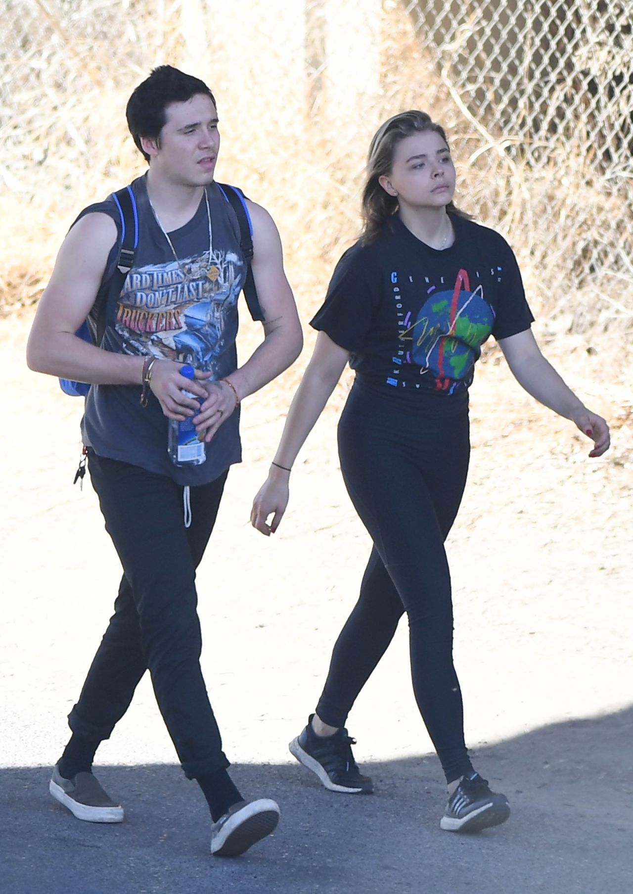 Chloe Grace Moretz With Brooklyn Beckham in NYC 11/14/2017 • CelebMafia