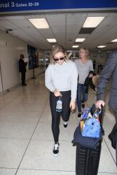 Chloe Moretz in Travel Outfit at LAX Airport in Los Angeles