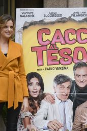 Christiane Filangieri - "Caccia al Tesoro" Movie Photocall in Rome 11/21/2017