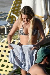 Corinne Olympios in Bikini by the Pool in Miami 11/26/2017