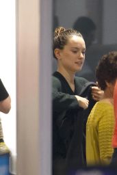 Daisy Ridley - Arrives to an Airport in Montreal 11/17/2017