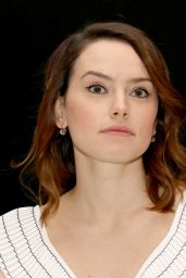 Daisy Ridley - "Murder on the Orient Express" Press Conference in London