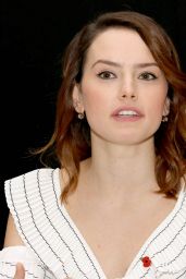 Daisy Ridley - "Murder on the Orient Express" Press Conference in London