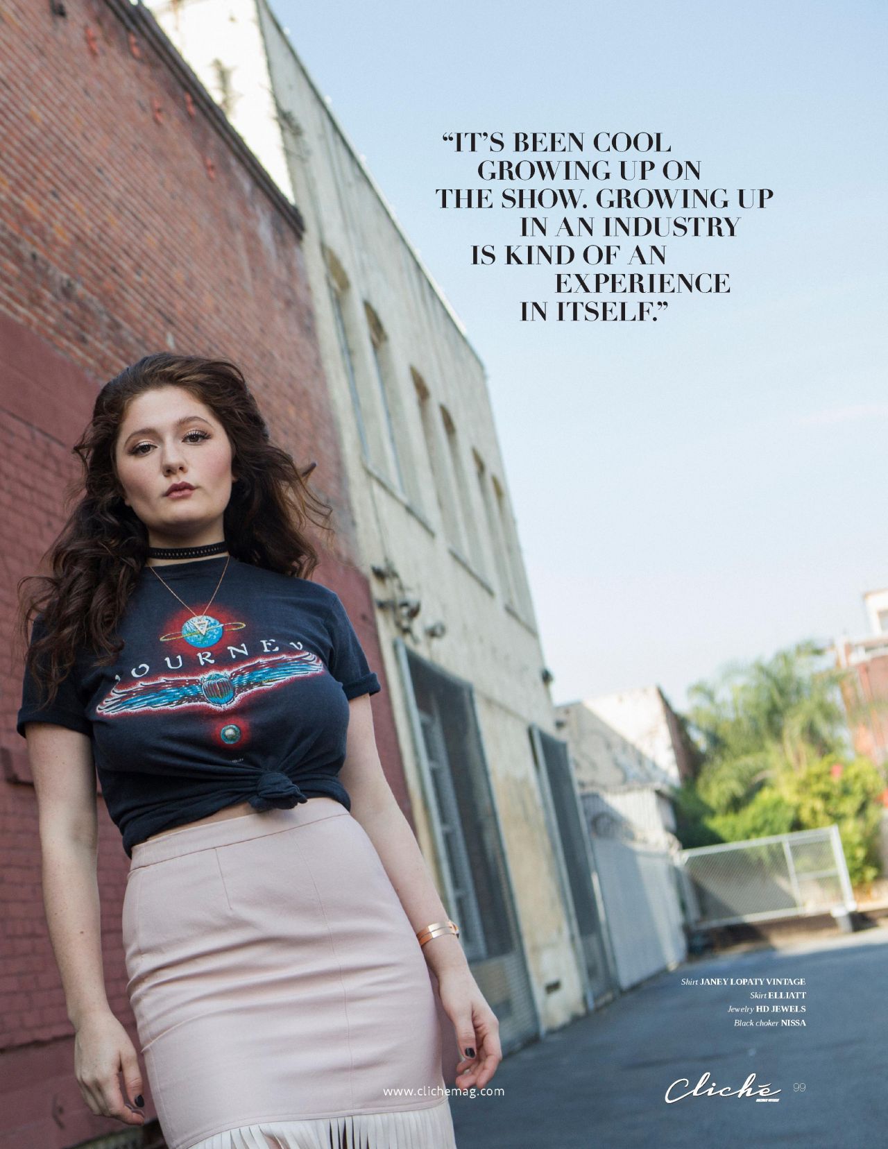 Emma Kenney - Cliche Magazine October/November 2017 Issue • CelebMafia