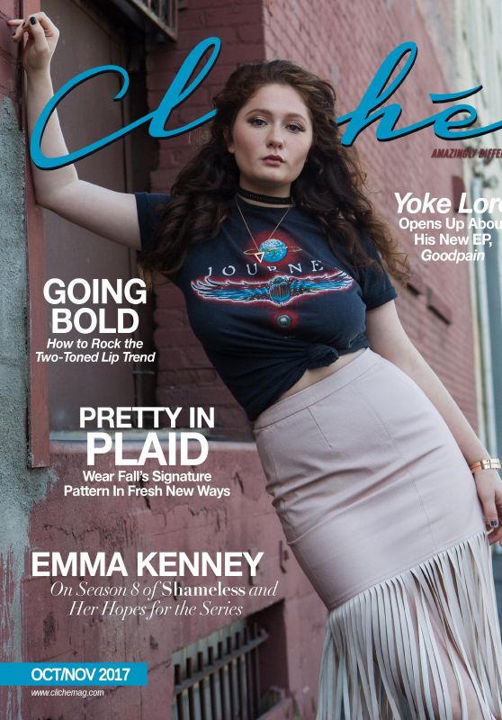 Emma Kenney - Cliche Magazine October/November 2017 Issue