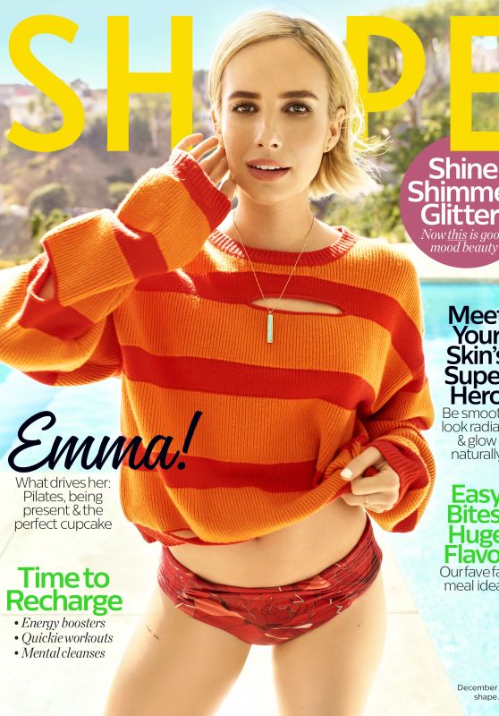 Emma Roberts - Shape Magazine December 2017