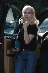 Emma Roberts Street Style - Out in LA 11/09/2017