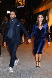 Eva Longoria Shows Off Her Eclectic Style - Cipriani Restaurant in NY 11/21/2017
