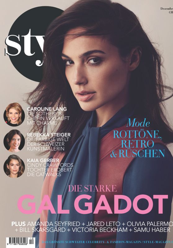 Gal Gadot - Style Magazine Germany December 2017 Issue