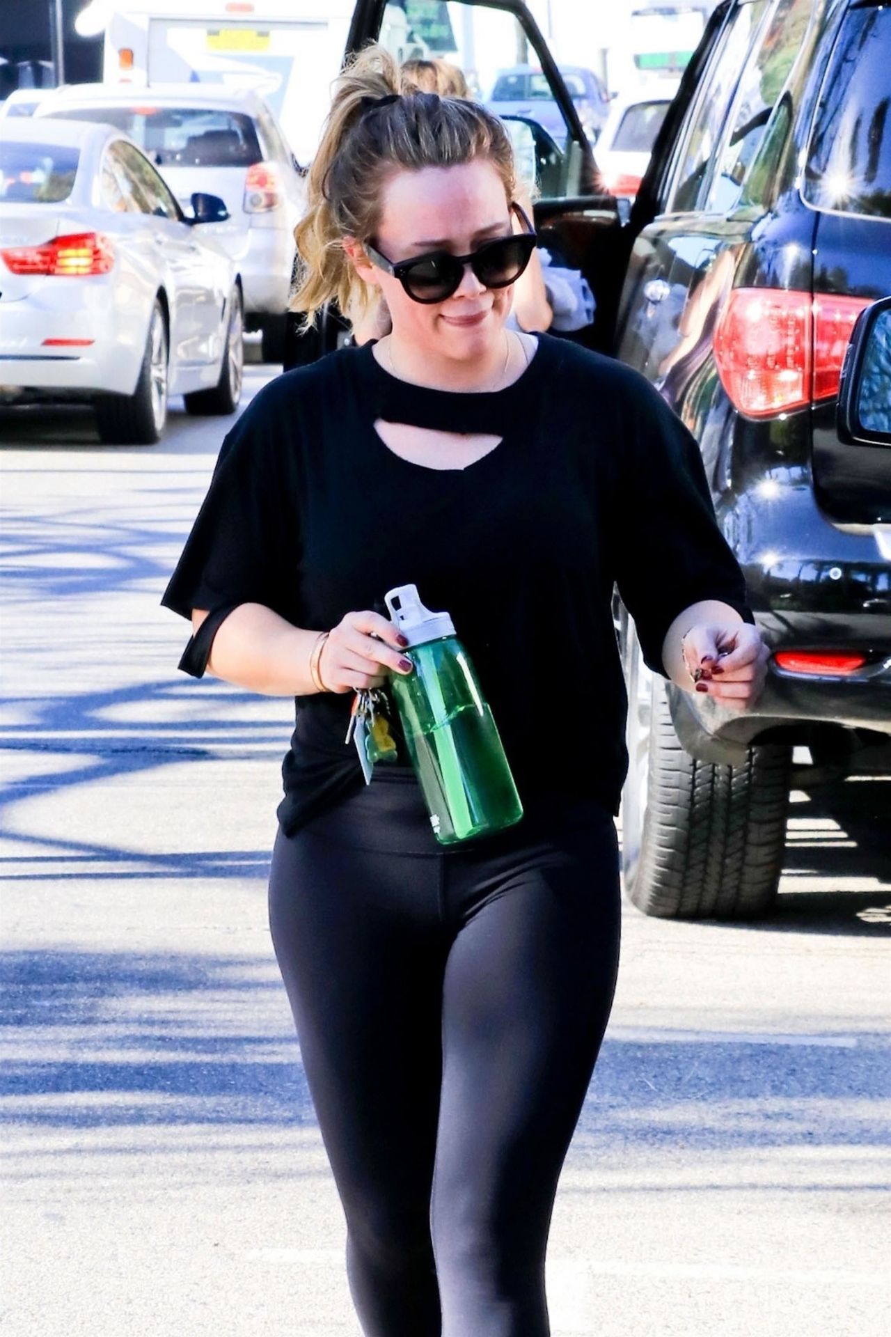Hilary Duff in Tights - Hits the gym in Studio City 11/14/20171280 x 1920
