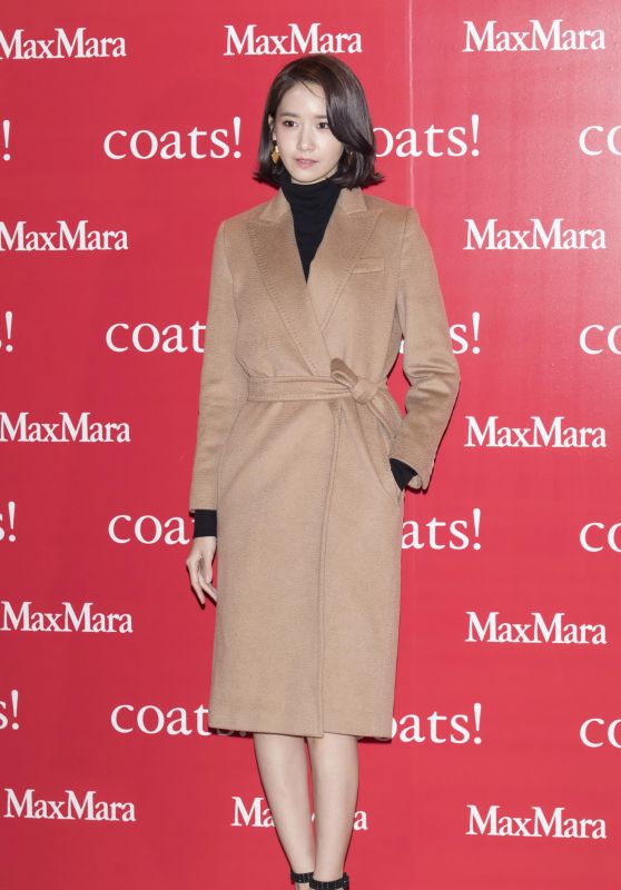 Im Yoon-ah – MaxMara Coats Collection Exhibition in Seoul