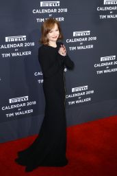 Isabelle Huppert – Pirelli Calendar 2018 Cocktail Reception and Gala Dinner in NY
