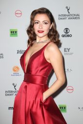 Italia Ricci – International Emmy Awards 2017 in New York City