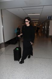 Jaimie Alexander - Arriving at LAX Airport in Los Angeles 11/22/2017