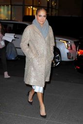 Jennifer Lopez - Arriving at Rainbow Room in New York City 11/09/2017