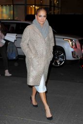 Jennifer Lopez - Arriving at Rainbow Room in New York City 11/09/2017