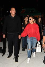 Jennifer Lopez - Leaving the University of Miami Football Game 11/04/2017