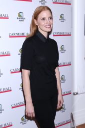 Jessica Chastain – The Children’s Monologues Benefit in New York 11/13/2017