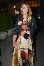 Juno Temple Flashes Her Tongue - NYC 11/14/2017